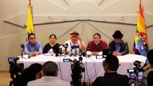 Conaie celebra “victoria histórica” del No y exige al presidente Noboa gobernar en clave plurinacional